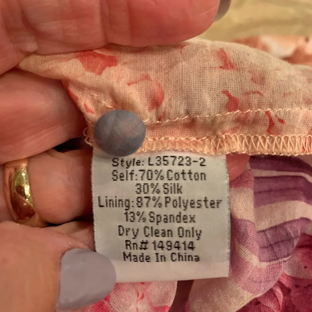 Johnny Was Dress with Floral Pattern - Picture 7 of 8